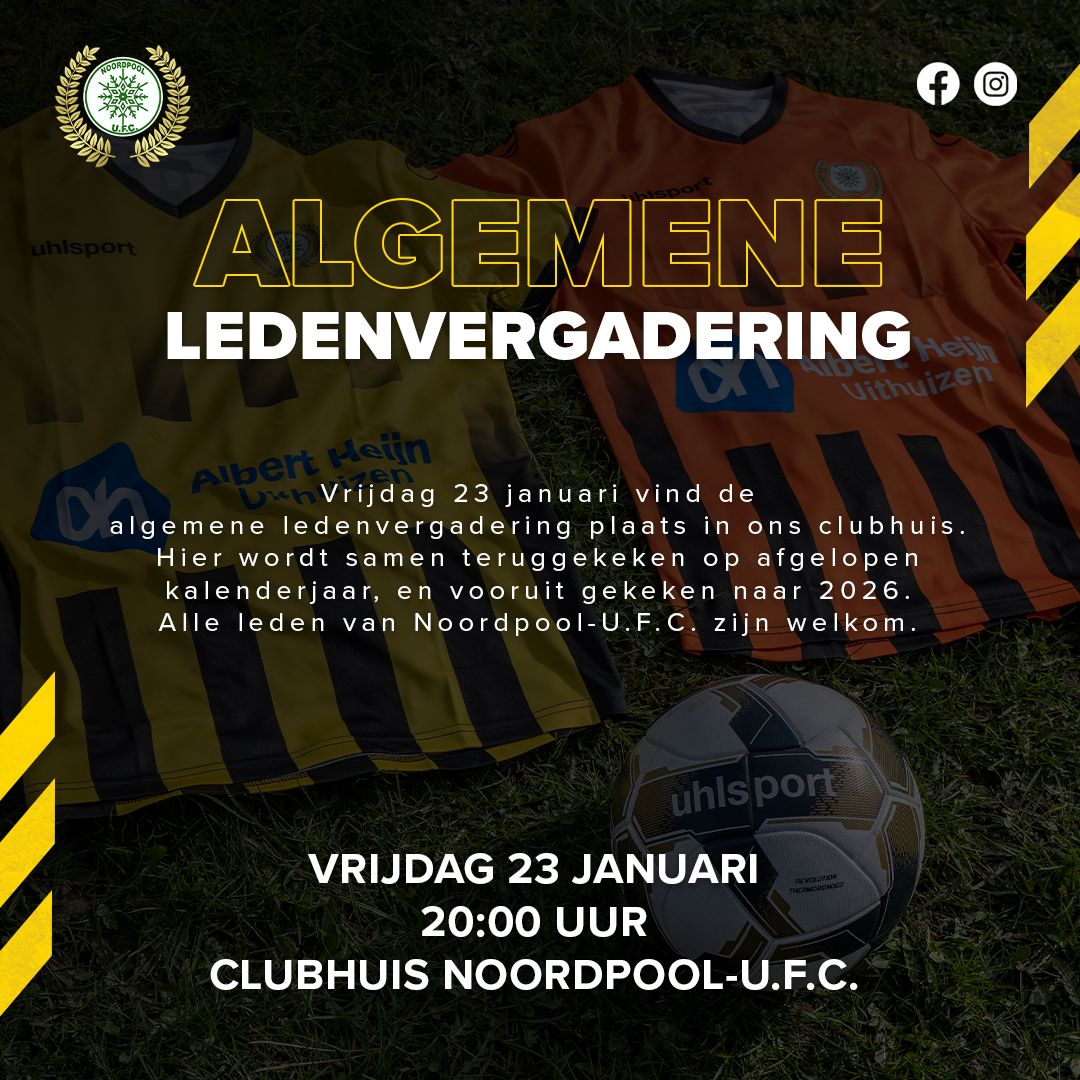 Algemene Ledenvergadering 23 januari
