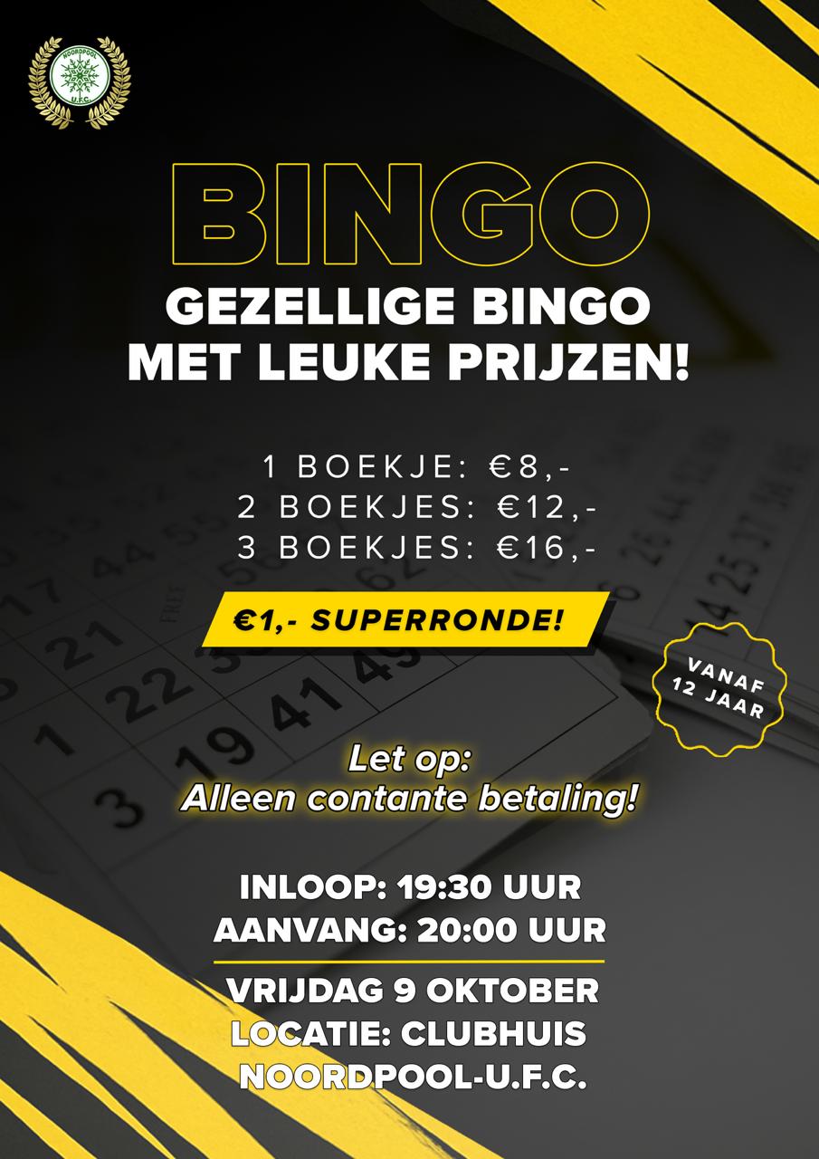 Bingo 09 oktober