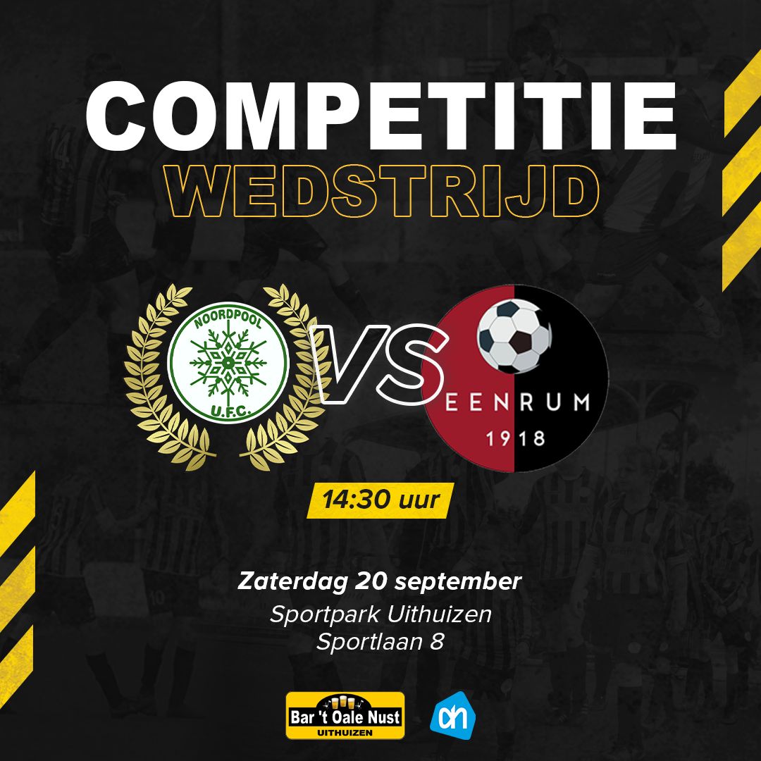 Competitieduel en Thuiswedstrijden 20 September