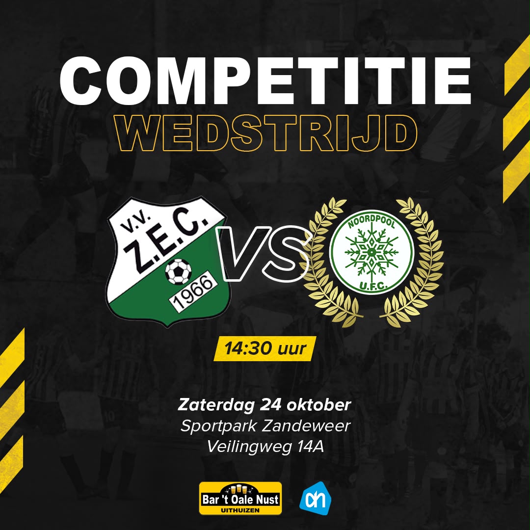 Competitieduel en Thuiswedstrijden 24 oktober