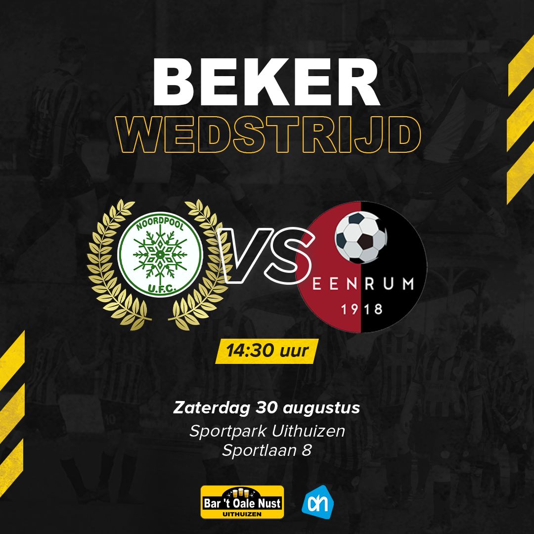 Competitieduel en Thuiswedstrijden 30 augustus