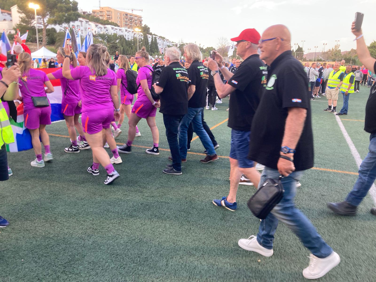 Mallorca, Doel bereikt voor de heren van Walking Football.